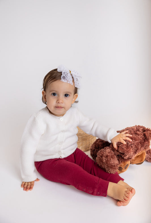 Burgundy Adaptable Pants