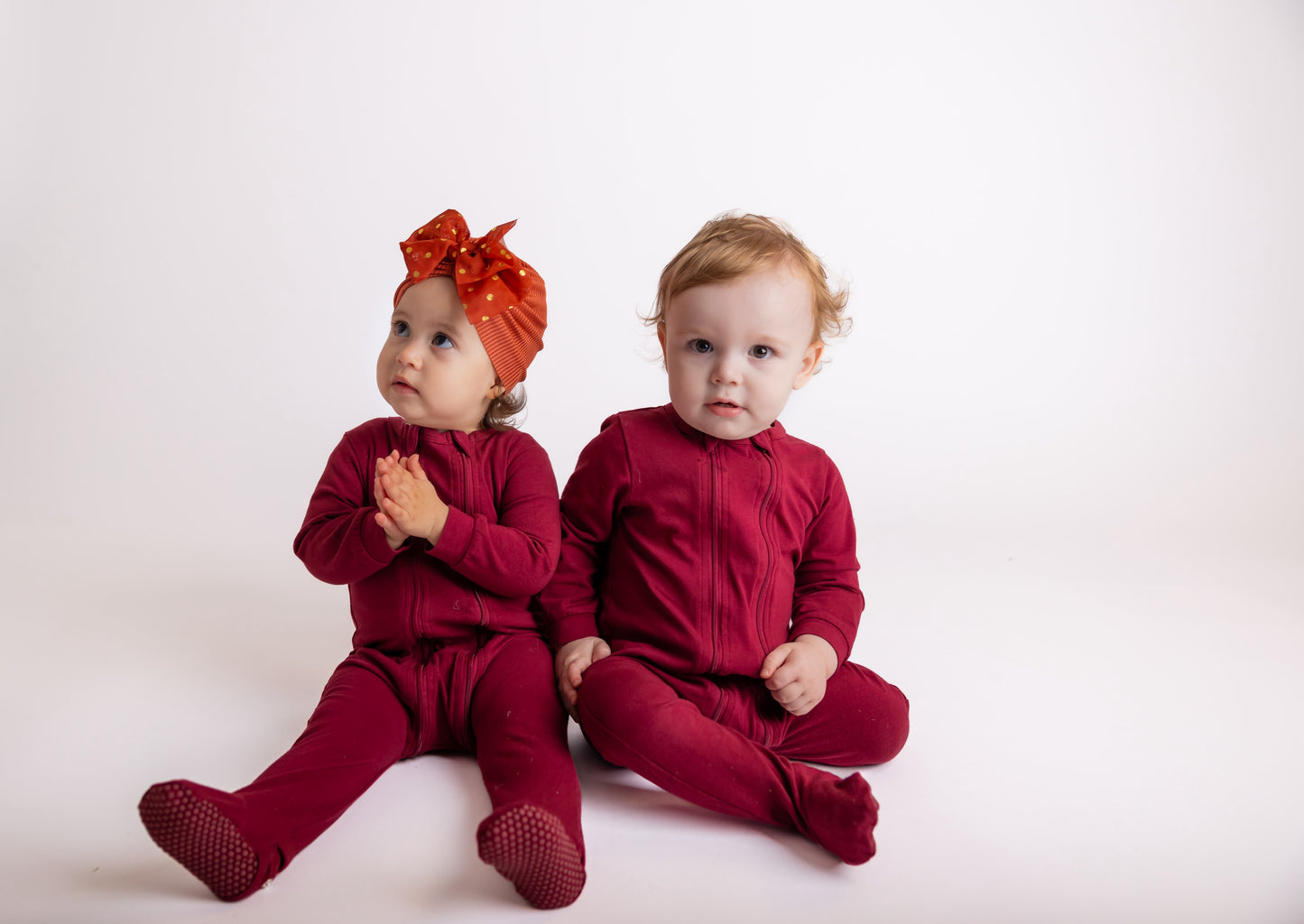 Burgundy Adaptable Pajamas